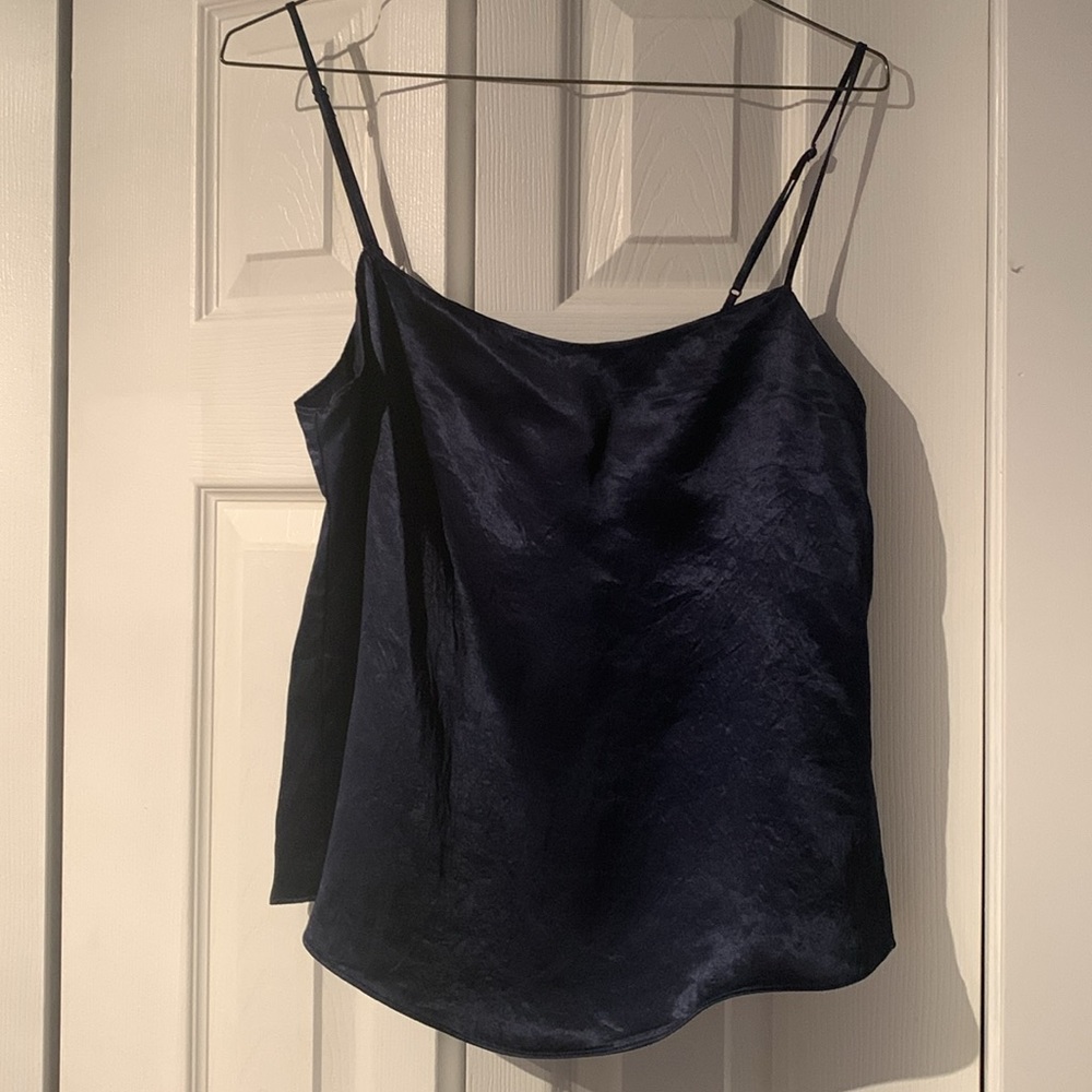 Babaton XS silky tank with adjustable spaghetti straps